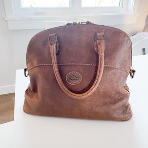Roots leather made in Canada Purse Tribe Bag